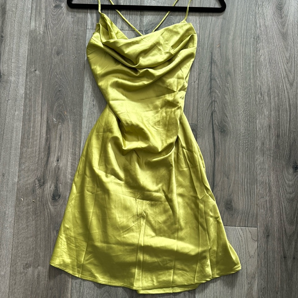 Satin Dress